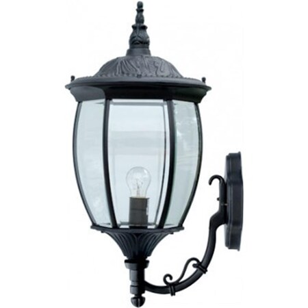 Dabmar Lighting 13W & 120V S13-GU24 Victoria Wall Light Fixture - Black GM105-13-B